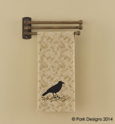 3 Prong Wood Towel Rack - Park Designs - The Fox Decor